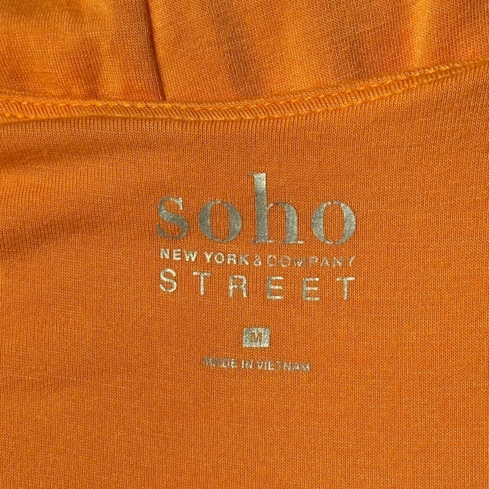 New York & Company Orange Maxi Goddess Dress - Size Medium - Picture 4 of 5